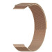 BeCover Ремінець BeCover Milanese Style для Xiaomi Amazfit Bip (22mm) Lite/Bip S Lite/GTR 42mm/GTS/TicWatch S2/TicWatch E/GTS 3/GTS 2 mini Brown (707736)