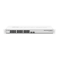 Комутатор мережевий Mikrotik CSS326-24G-2S+RM