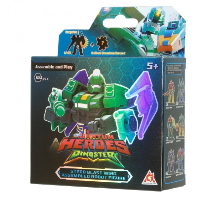 Dinoster Конструктор Dinoster Робот - Стего Бласт Вінг (EU580881A-2)