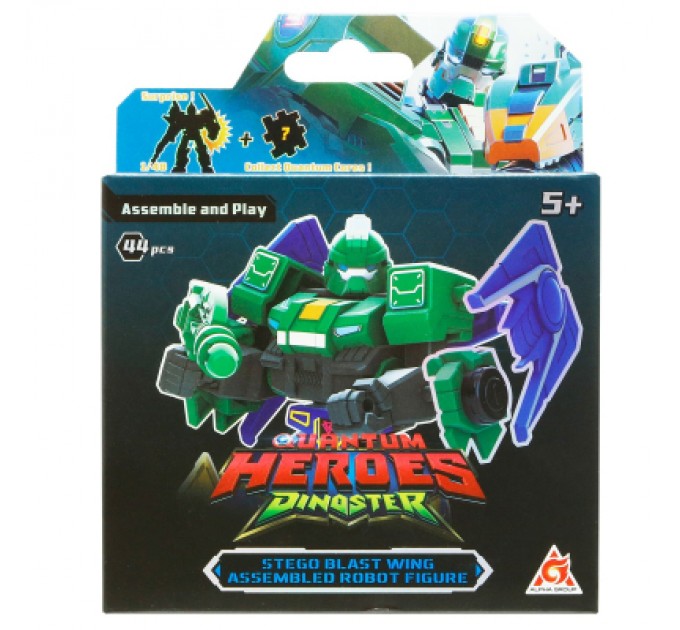 Dinoster Конструктор Dinoster Робот - Стего Бласт Вінг (EU580881A-2)