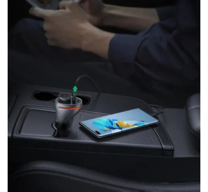 Ugreen Зарядний пристрій Ugreen USBC PD20W + USB QC3.0 silver (60712)