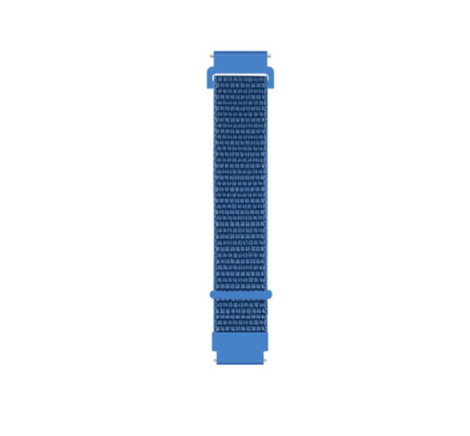 BeCover Ремінець BeCover Nylon Style для Xiaomi Amazfit Bip/Bip Lite/Bip S Lite/GTR 42mm/GTS/TicWatch S2/TicWatch E Blue (705825)