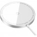 Baseus Зарядний пристрій Baseus Simple Mini3 Magnetic Wireless Charger 15W Silver (CCJJ040012)