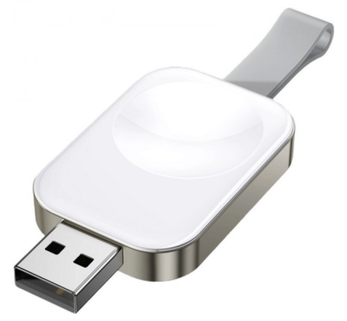 Essager Зарядний пристрій Essager Wireless charger for smart watch USB white (EWXA-YB02-Z)