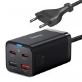 Baseus Зарядний пристрій Baseus 2xUSB-C 65W + 2xUSB GaN + cable USB-C to USB-C 100W 1.0m black (CCGP040101)