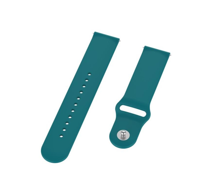 BeCover Силіконовий ремінець BeCover для Amazfit Stratos 1/2/2S/3/GTR 2/GTR 47mm/GTR Lite 47mm/Nexo/Pace Dark-Green (706386)