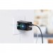 Baseus Зарядний пристрій Baseus 2xUSB-C 65W + 1xUSB GaN + cable USB-C to USB-C 100W 1.0m black (CCGP120201)