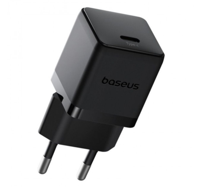 Baseus Зарядний пристрій Baseus 1xUSB-C 20W black (P10111602113-00)