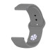 BeCover Силіконовий ремінець BeCover для Amazfit Stratos 1/2/2S/3/GTR 2/GTR 47mm/GTR Lite 47mm/Nexo/Pace Gray (706380)