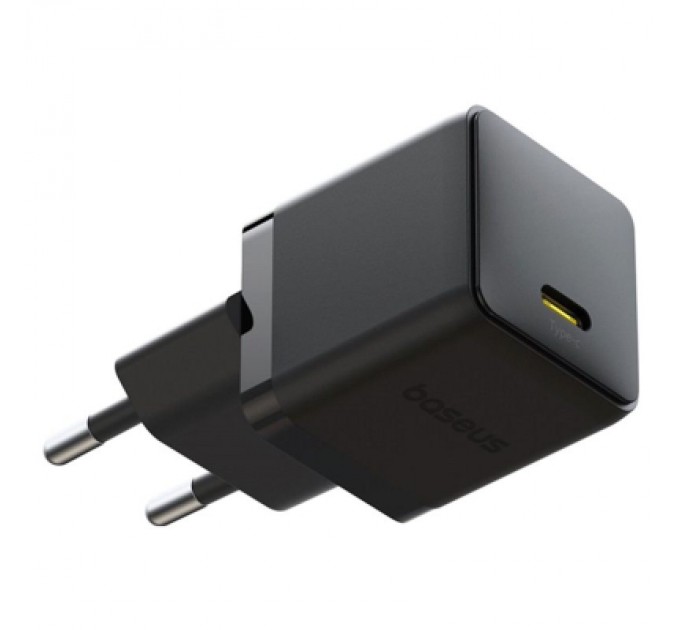 Baseus Зарядний пристрій Baseus 1xUSB-C 20W black (P10111602113-00)