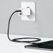 Baseus Зарядний пристрій Baseus 1xUSB-C 30W + 1xUSB white (CCSUPP-E02)