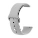 BeCover Силіконовий ремінець BeCover для Samsung Galaxy (20mm)/Watch 5/ Watch 4 40/44mm/Watch 4 Classic 42mm/Watch Active/Active 2 40/44mm/Watch 3 41mm/Gear S2/Classic/Gear Sport Gray (706180)