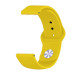 BeCover Силіконовий ремінець BeCover для Samsung Galaxy Watch 46mm/Watch 3 45mm/Gear S3 Classic/Gear S3 Frontier Yellow (706321)