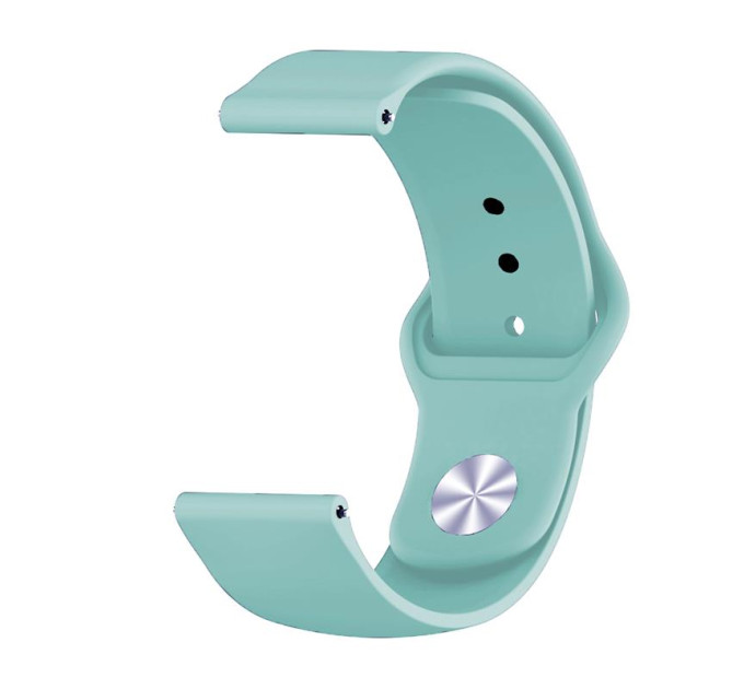 BeCover Силіконовий ремінець BeCover для Xiaomi Amazfit Bip/Bip Lite/Bip S Lite/GTR 42mm/GTS/TicWatch S2/TicWatch E Marine-Green (706205)
