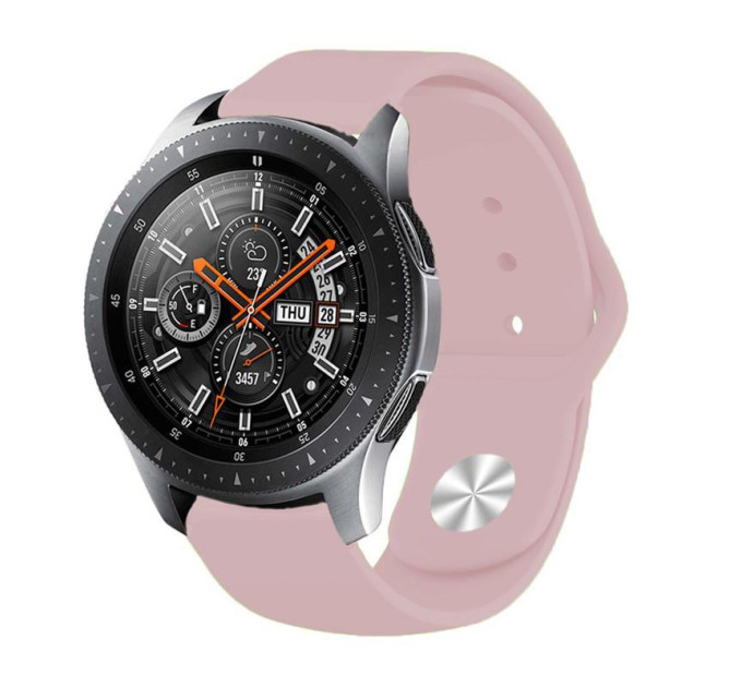 BeCover Силіконовий ремінець BeCover для Xiaomi Amazfit Bip/Bip Lite/Bip S Lite/GTR 42mm/GTS/TicWatch S2/TicWatch E Pink (706190)
