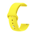 BeCover Силіконовий ремінець BeCover для Xiaomi Amazfit Bip/Bip Lite/Bip S Lite/GTR 42mm/GTS/TicWatch S2/TicWatch E Yellow (706201)