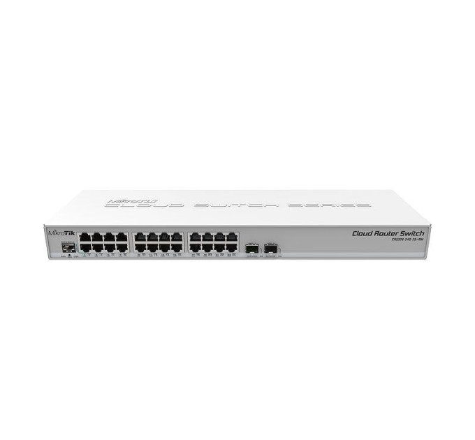 Mikrotik Комутатор мережевий Mikrotik CRS326-24G-2S+RM