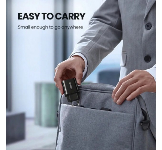 Ugreen Зарядний пристрій Ugreen CD137 20W Type-C PD Charger (Black) (10191)