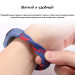 BeCover Ремінець BeCover Elastic Nylon Style для Xiaomi Mi Smart Band 5/Mi Smart Band 6 Size L Blue/White (706162)