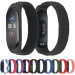 BeCover Ремінець BeCover Elastic Nylon Style для Xiaomi Mi Smart Band 5/Mi Smart Band 6 Size M Black/Red (706146)