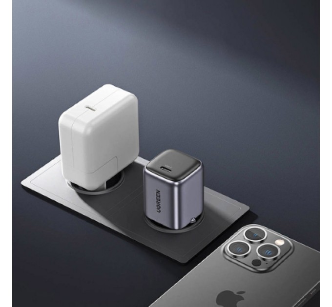 Ugreen Зарядний пристрій Ugreen 20W USB C PD Nexode mini Charger CD318 (90664)