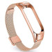 BeCover Ремінець BeCover Metal для Xiaomi Mi Smart Band 5/Mi Smart Band 6 Rose Gold (705149)