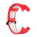 BeCover Ремінець BeCover Vents Style для Xiaomi Redmi Smart Band 2 Red-White (709427)