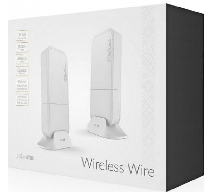 Точка доступу Wi-Fi Mikrotik Wireless Wire (RBwAPG-60adkit)