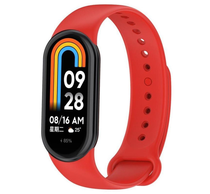 BeCover Силіконовий ремінець BeCover для Xiaomi Mi Smart Band 8 Red (709396)
