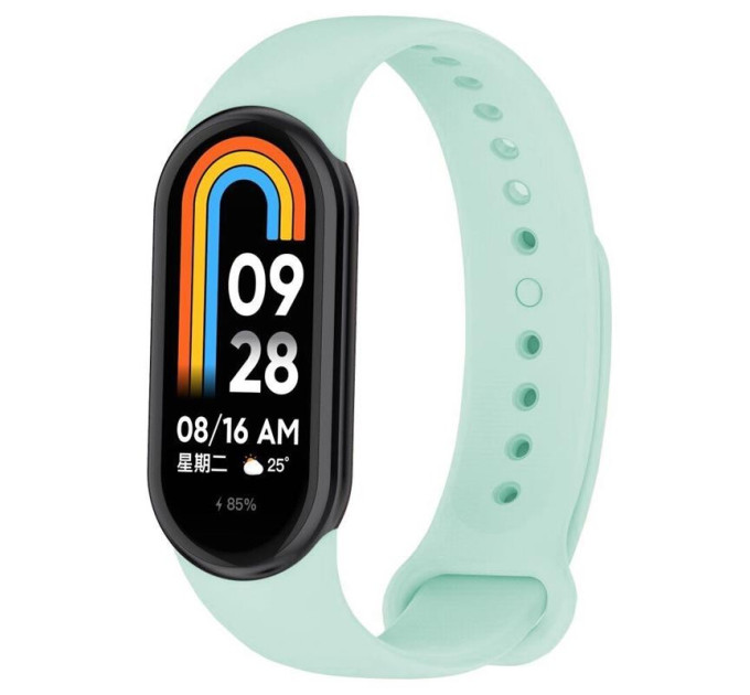 BeCover Силіконовий ремінець BeCover для Xiaomi Mi Smart Band 8 Turquoise (709413)