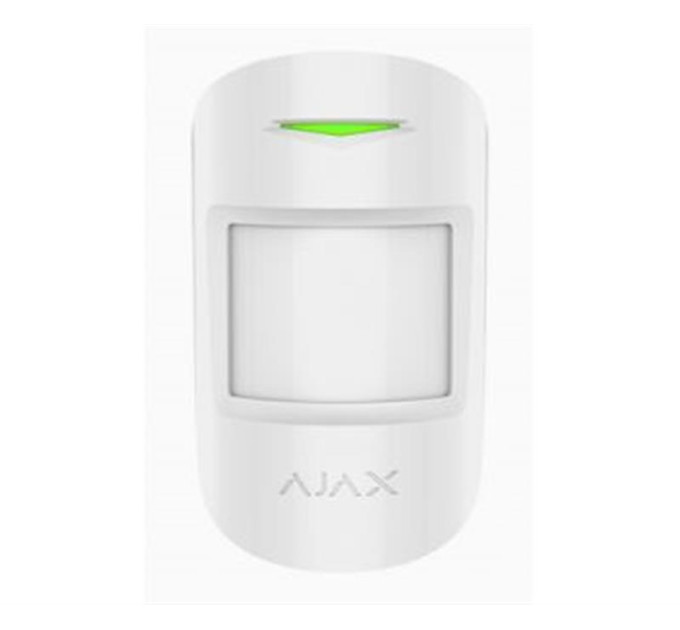 Ajax Бездротовий датчик руху і розбиття скла Ajax CombiProtect White (7170.06.WH1/38097.06.WH1)