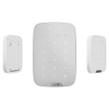 Ajax Бездротова сенсорна клавіатура Ajax KeyPad Plus white (26078.83.WH)