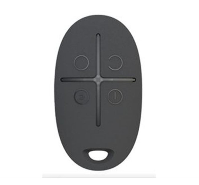 Ajax Брелок з тривожною кнопкою Ajax SpaceControl (black) 6108.04.BL1