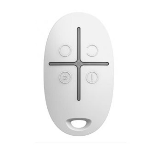 Ajax Брелок з тривожною кнопкою Ajax SpaceControl (white) (6267.04.WH1/38166.04.WH1)