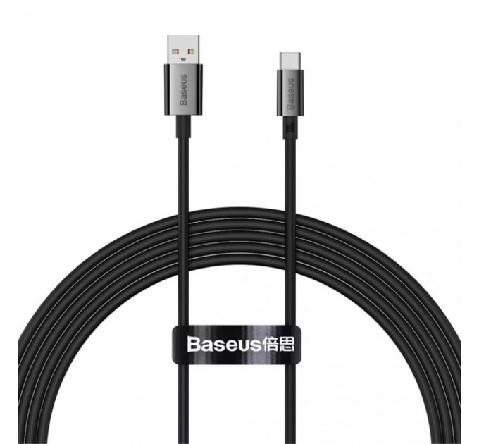 Baseus Кабель Baseus Superior Fast Charging USB-C-Lightning, 1м Black (6932172631970)