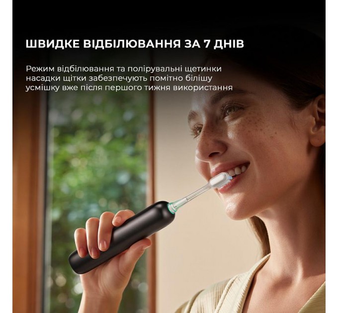 MOVA Електрична зубна щітка Mova Fresh Pro Black (ATB15A-BK)