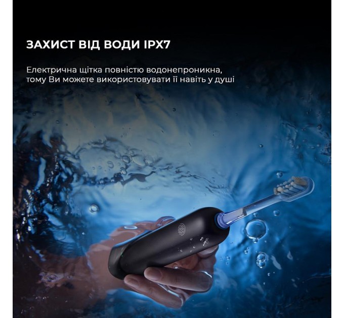 MOVA Електрична зубна щітка Mova Fresh Pro Black (ATB15A-BK)