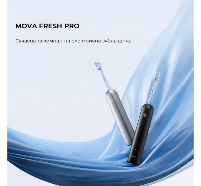 MOVA Електрична зубна щітка Mova Fresh Pro Black (ATB15A-BK)