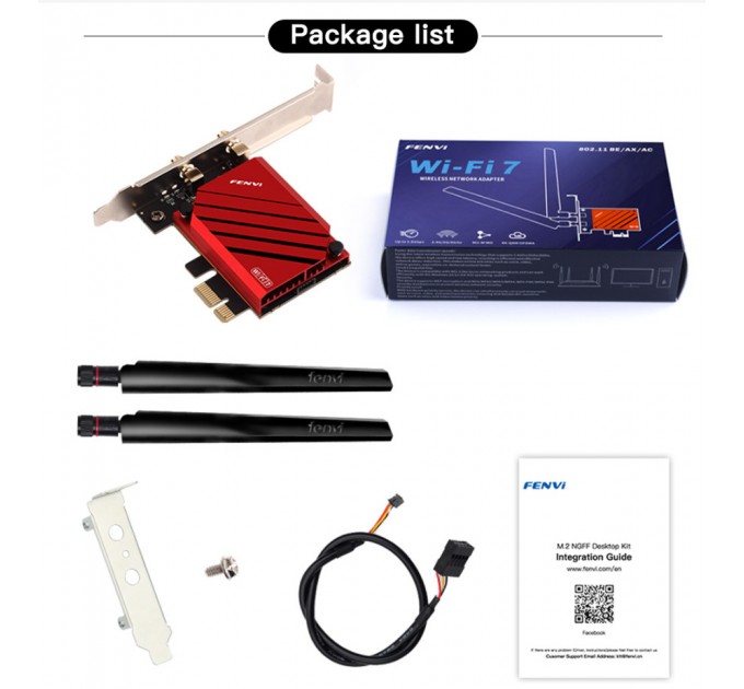 Fenvi Бездротовий адаптер Fenvi FV-BE8800