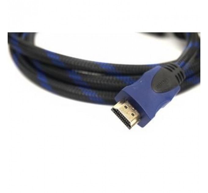 Кабель мультимедійний HDMI to HDMI 2.0m PowerPlant (CA910243)
