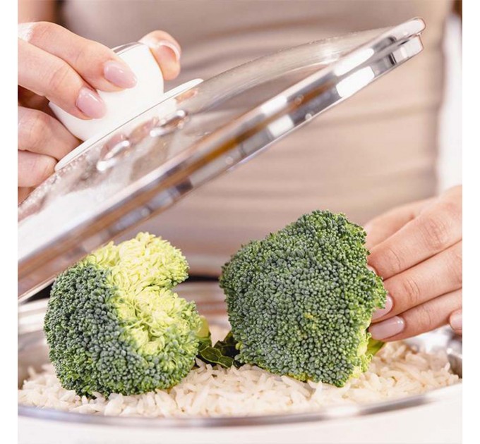 Cecotec Пароварка Cecotec Vapovita SteelPot White (A01_EU01_100630)