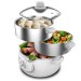 Cecotec Пароварка Cecotec Vapovita SteelPot White (A01_EU01_100630)
