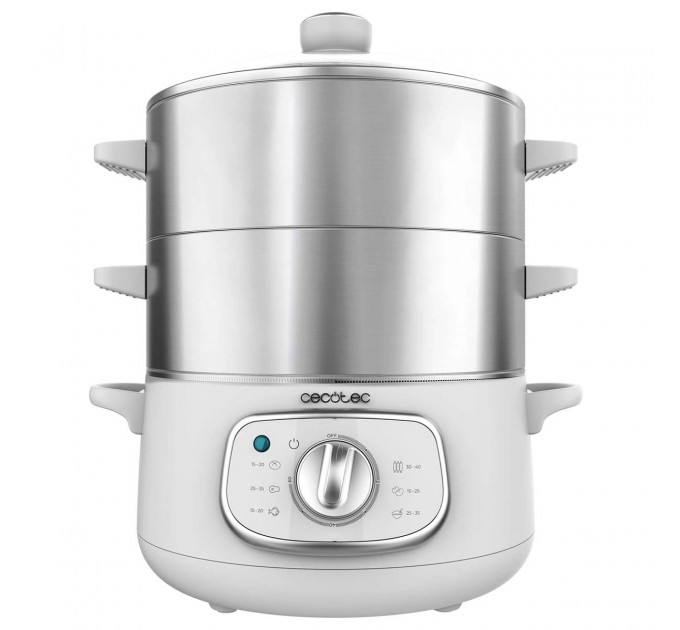 Cecotec Пароварка Cecotec Vapovita SteelPot White (A01_EU01_100630)