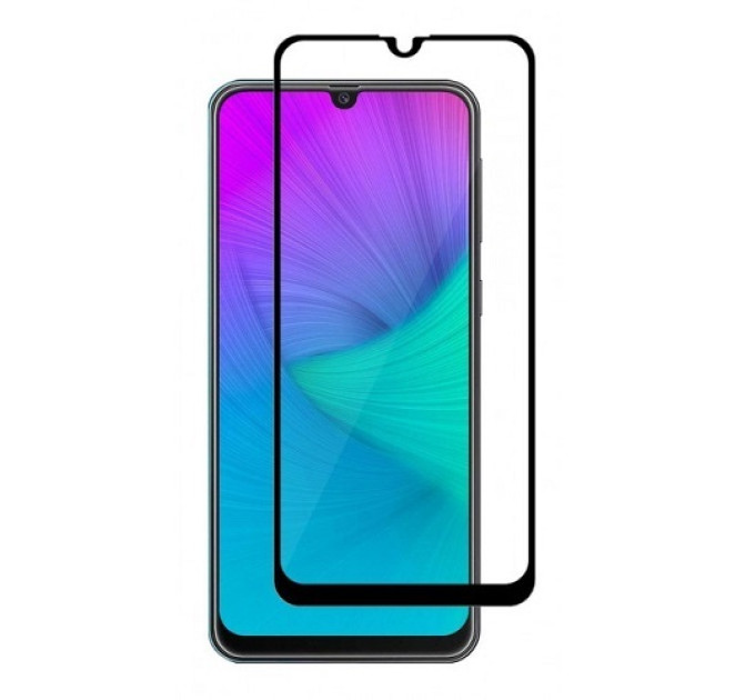 Noname Захисне скло для Xiaomi Redmi 9A/9C/Poco C3 Black, 0.3мм, 4D ARC, Люкс (Z16527)