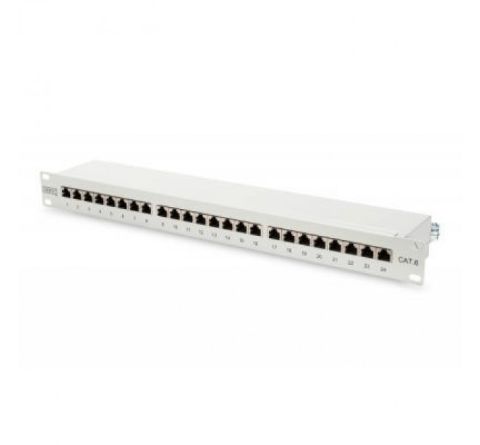 Assmann Патч-панель Digitus 19" 1U 24 порта 6 FTP в сборе (DN-91624S)