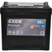 Акумулятор автомобільний EXIDE PREMIUM 65A (EA654)