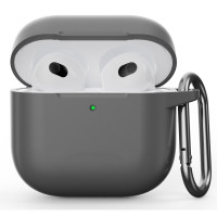 Чохол для навушників Armorstandart Hang Case для Apple AirPods 4 Advanced ash (ARM81278)