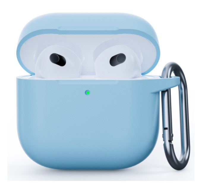 Armorstandart Чохол для навушників Armorstandart Hang Case для Apple AirPods 4 Light Blue (ARM81283)