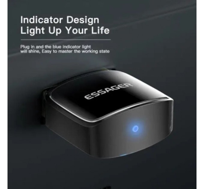 Essager Bluetooth-адаптер Essager Starlord USB Bluetooth 5.0 Adapter Black (EBT50-XJ01-Z)