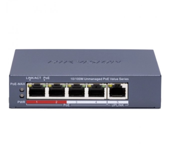 Hikvision Комутатор мережевий Hikvision DS-3E0105P-E/M(C)